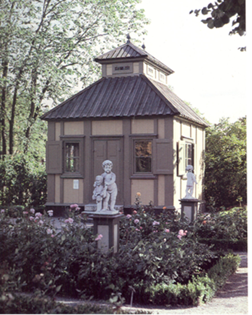 Swedenborgs Haus in Hornsgatan ab 1745